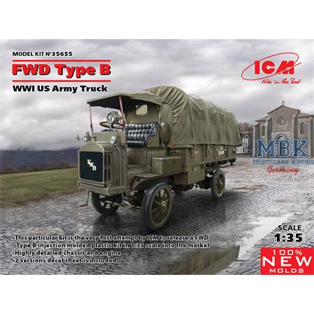FWD Type B, WWI US Army Truck