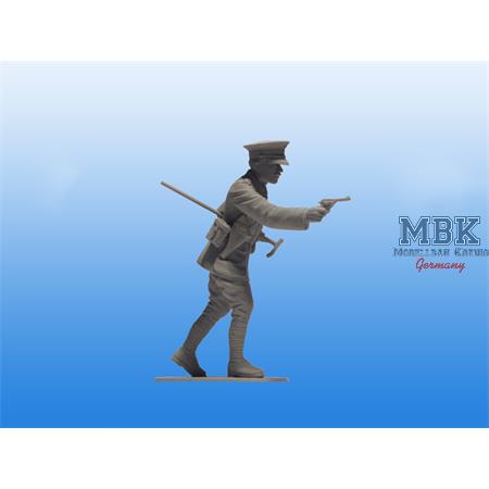 WWI Britische Infanterie, 4 Figuren