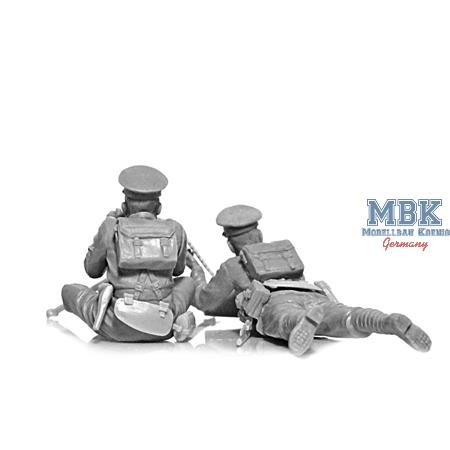 WWI British Vickers MG Crew (2 figures)