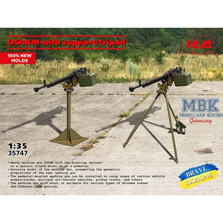 DShKM with support/tripod (100% new molds)