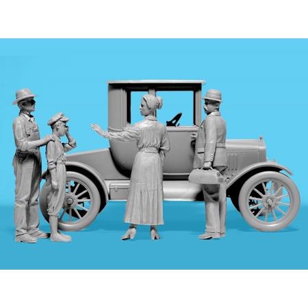 Doctors on Call (1918 Ford Model T w/ figures)