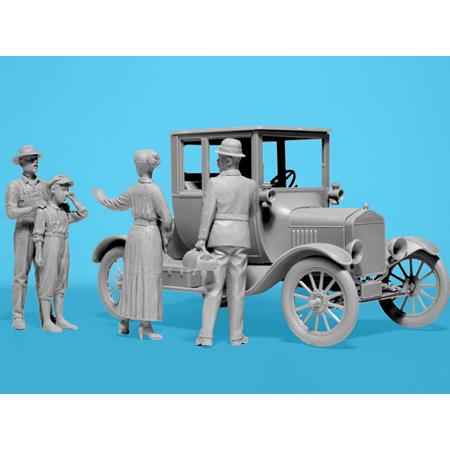 Doctors on Call (1918 Ford Model T w/ figures)