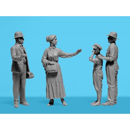 Doctors on Call (1918 Ford Model T w/ figures)