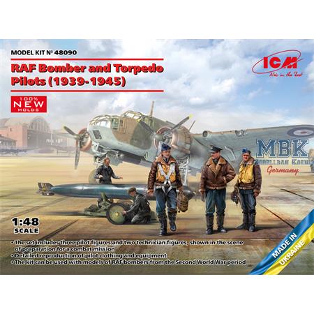 RAF Bomber and Torpedo Pilots (1939-1945)