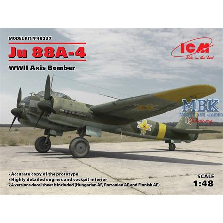 Ju 88A-4, WWII Axis Bomber