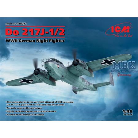 Dornier Do 217J-1/2, WWII German Night Fighter