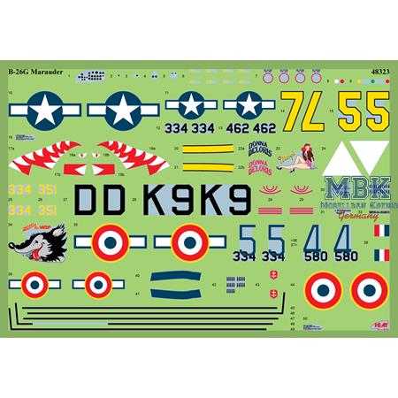 Airfield of the American bomber group