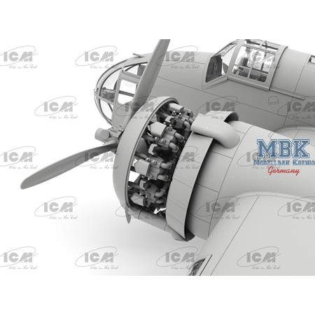 HP.52 Hampden B.Mk.I, WWII British bomber