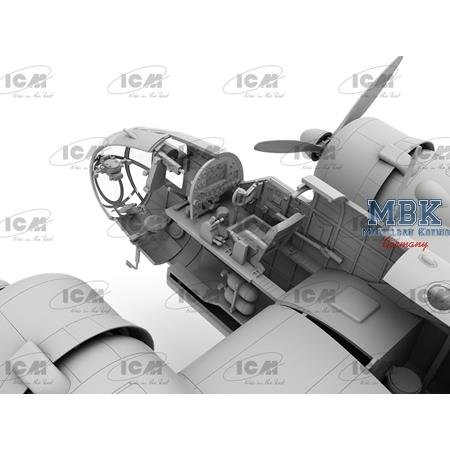 HP.52 Hampden B.Mk.I, WWII British bomber