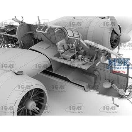 HP.52 Hampden B.Mk.I, WWII British bomber