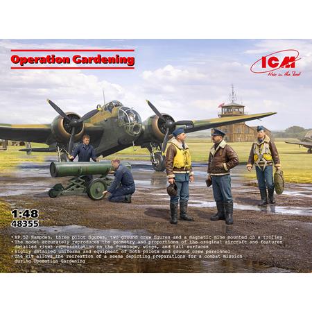 Operation Gardening - HP.52 Hampden w/ figures