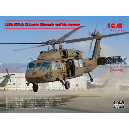 UH-60A Black Hawk with crew
