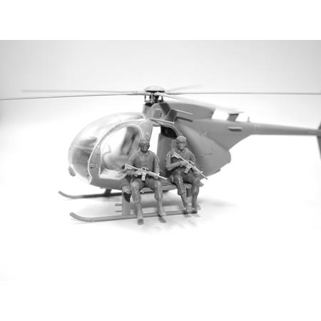 Delta Force Assault Team with MH-6J