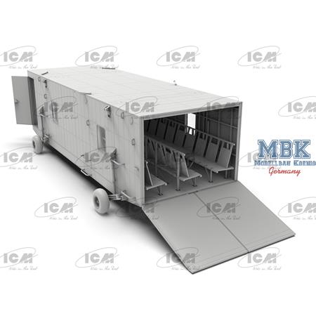 Universal Military Pod with M8A1 US Landing Mat