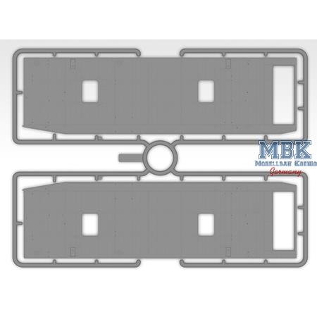 Universal Military Pod with M8A1 US Landing Mat