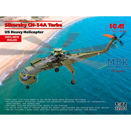 Sikorsky CH-54A Tarhe, US Heavy Helicopter