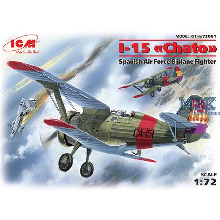 I-15 Chato, Spanish Air Force Biplane Fighter