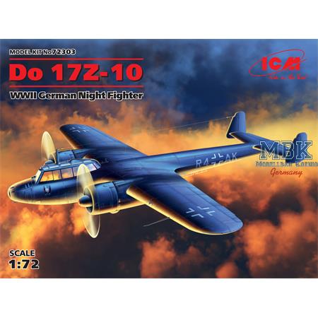 Dornier Do 17Z-10, WWII German Nightfighter