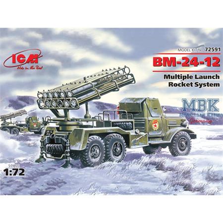 BM-24-12, MLRS on ZiL-157 base