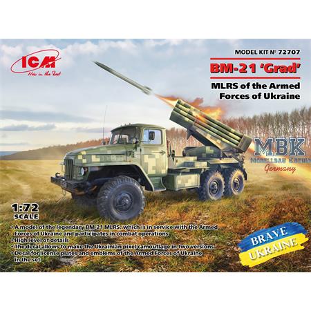 BM-21 'Grad', MLRS of the Armed Forces of Ukraine