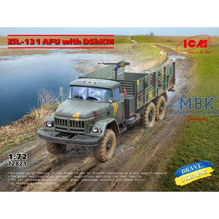 ZiL-131 Armed Forces of Ukraine with DShKM