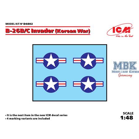 B-26B/C Invader (Korean War) Decals