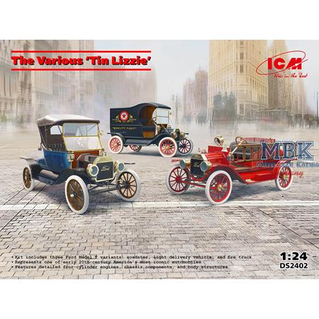 The Various "Tin Lizzie" (Ford Modell T) (1:24)