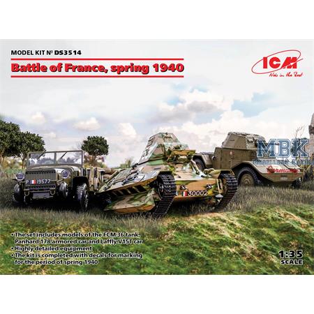 DIORAMA SET - Battle of France, Spring 1940 (FR)