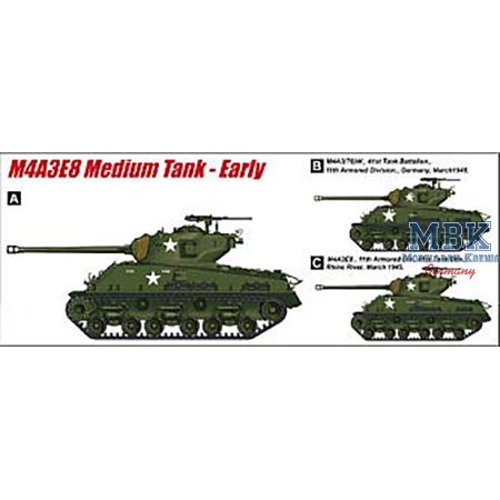 M4A3E8 Medium Tank - Early 1:16