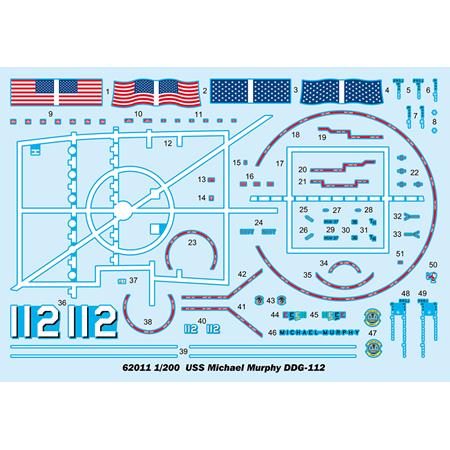 USS Michael Murphy DDG-112 (1:200)