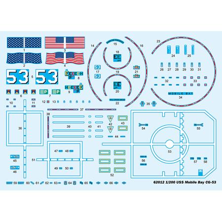 USS Mobile Bay CG-53 (1:200)
