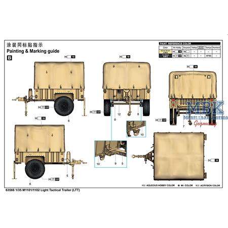 M1101/1102 Light Tactical Trailer (LTT)