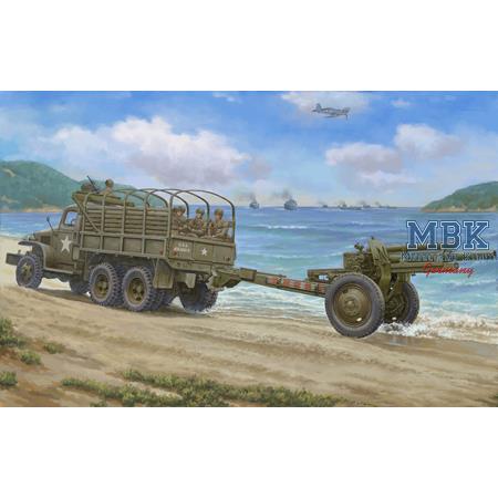 CCKW-352 Machine Gun Turret & M2A1 105mm Howitzer