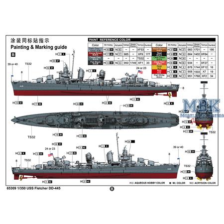 USS Fletcher DD-445