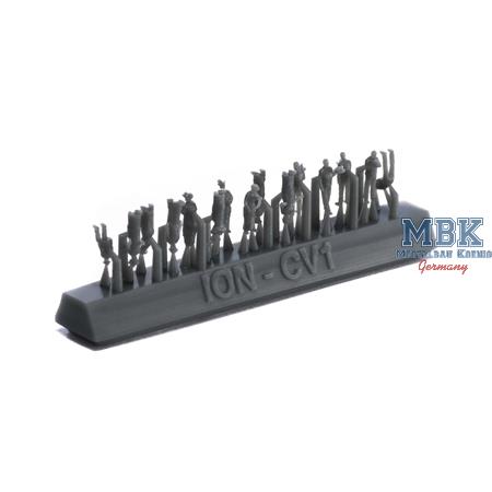 20th cent. civil ship passengers & crew 1/350