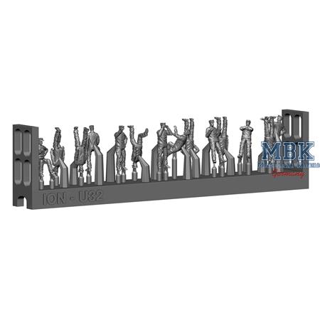 Modern US Navy Ship Crew 1/350