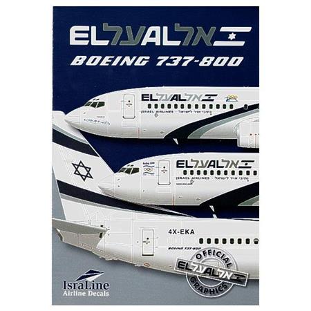 Boeing 737-800 El-Al - Israel Airlines 1:144