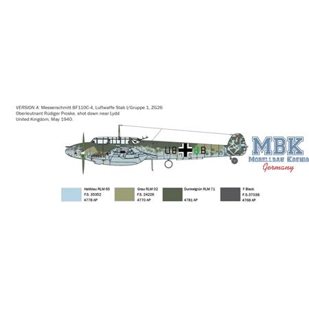 Messerschmitt BF-110 C-3/ C-4 "Zerstörer"