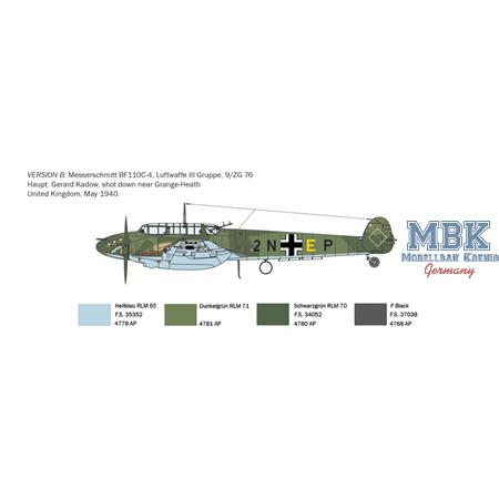 Messerschmitt BF-110 C-3/ C-4 "Zerstörer"