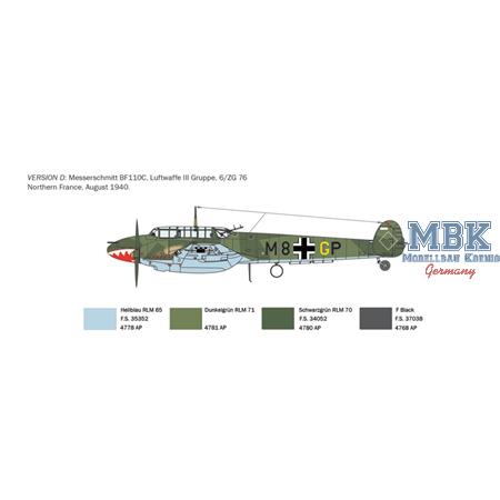 Messerschmitt BF-110 C-3/ C-4 "Zerstörer"