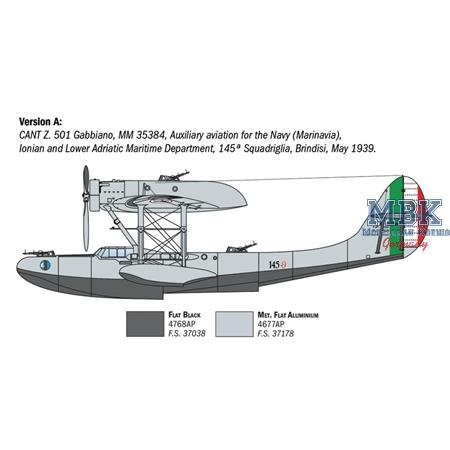 Italienisches Flugboot CANT Z 501