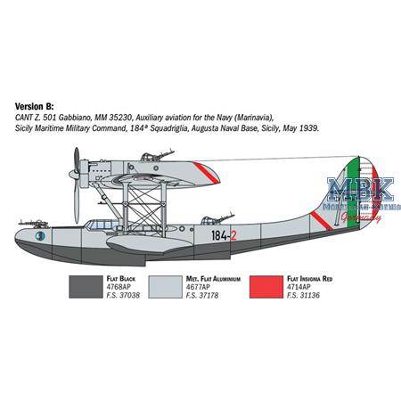 Italienisches Flugboot CANT Z 501