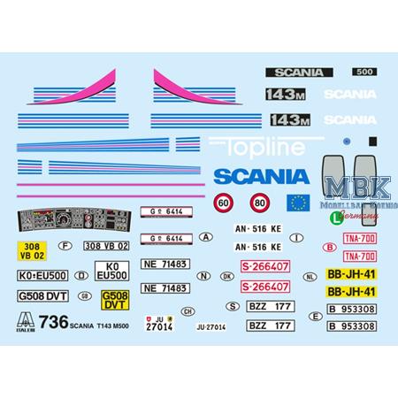 Scania T143 M500 Top Line  1:24