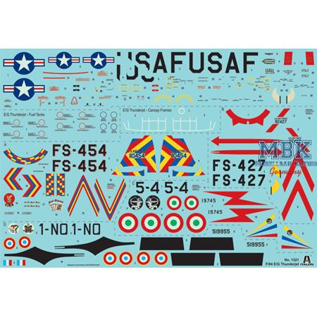 Republic F-84 E/G Thunderjet Republic F-84 E/G Thunderjet