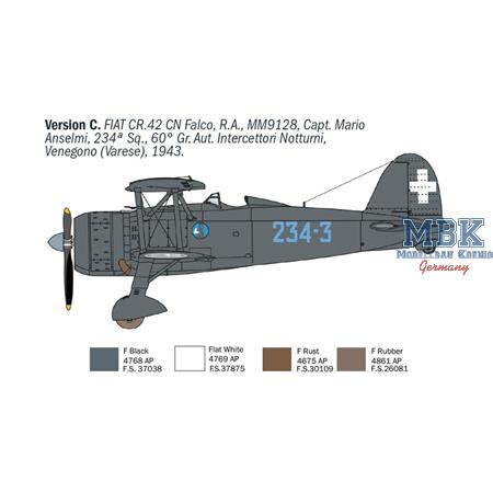 FIAT CR.42 CN "Falco" Night Fighter