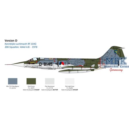 Lockheed F-104 G/ S RF-104G Starfighter
