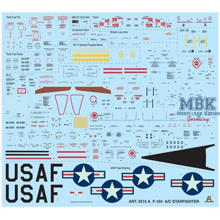 F-104A/C  Starfighter  1/32
