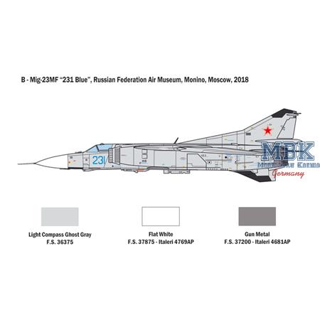 Mikoyan-Gurevich MiG-23 MF  /BN "Flogger"