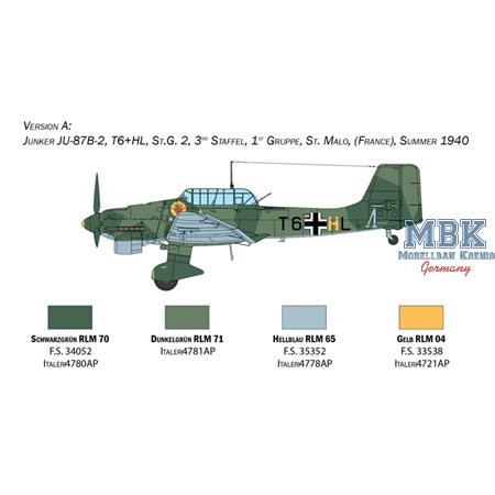 Junkers  Ju-87 B Stuka " Battle of Britain"