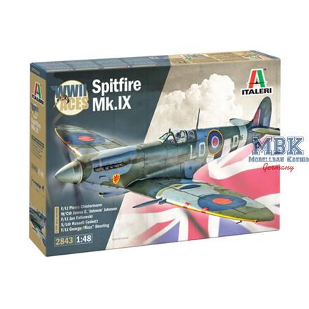 Spitfire Mk. IX Aces - Wing Aces